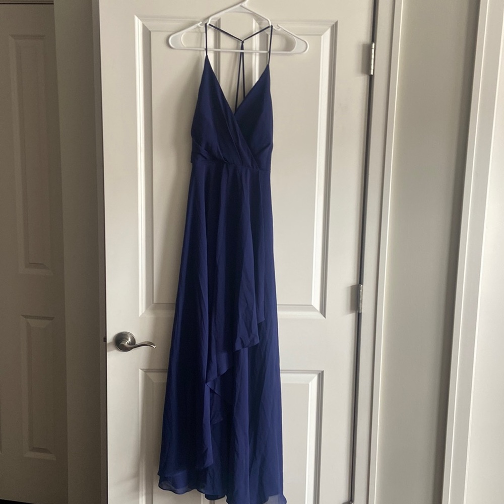 Blue dress